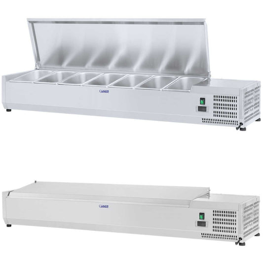 Refrigerator Accessories – Refrigeration extension with steel cover 7x GN1/4 - Carlat