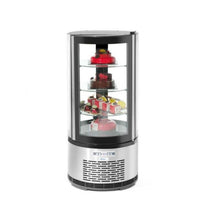 Refrigerator Accessories – Round confectionery refrigerated display cabinet with 3 - Carlat