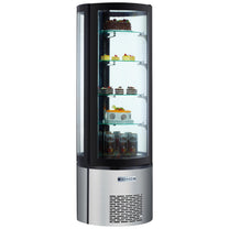 Refrigerator Accessories – Round confectionery refrigerated display cabinet with 4 - Carlat