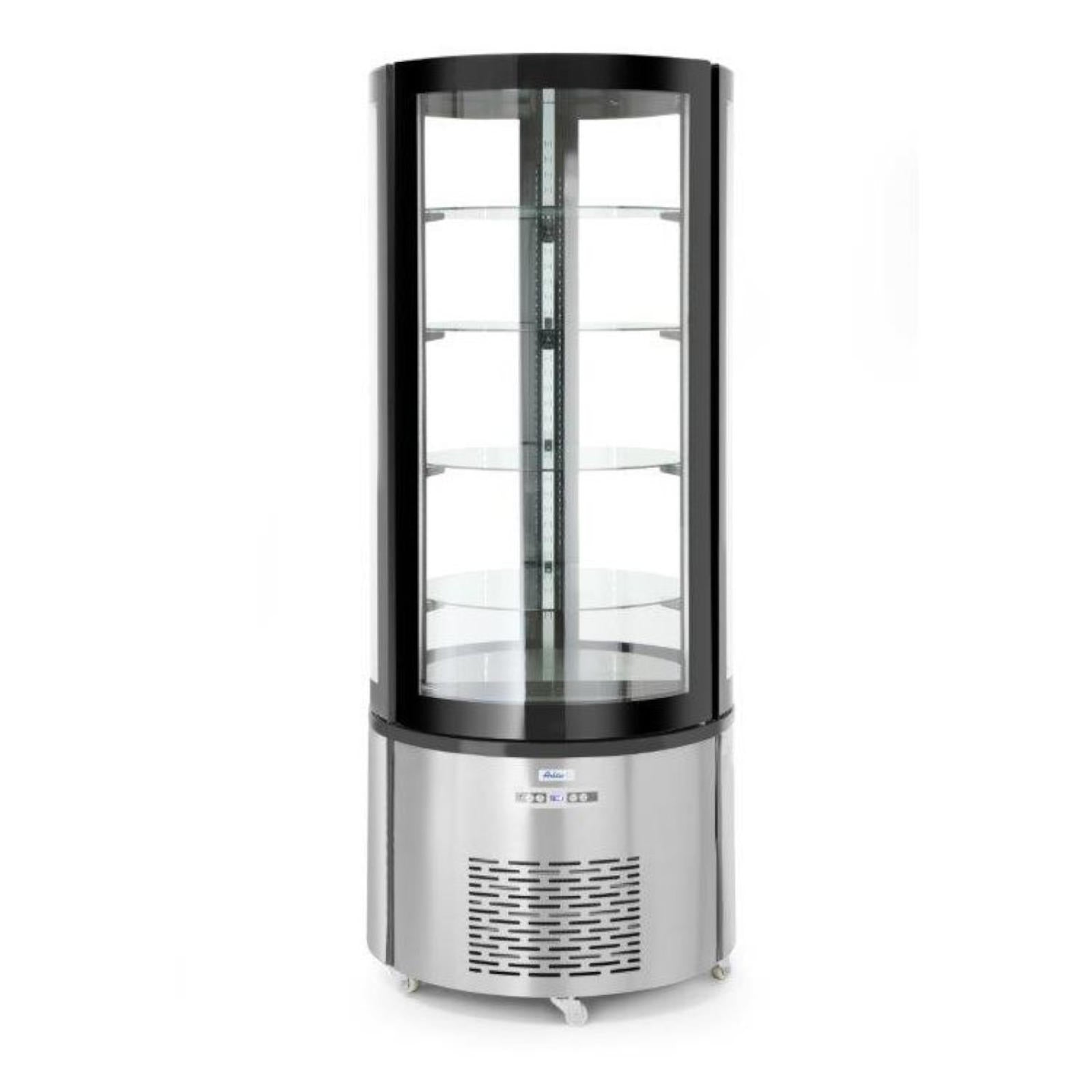 Refrigerator Accessories – Round confectionery refrigerated display cabinet with 4 - Carlat