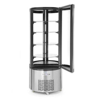 Refrigerator Accessories – Round confectionery refrigerated display cabinet with 4 - Carlat