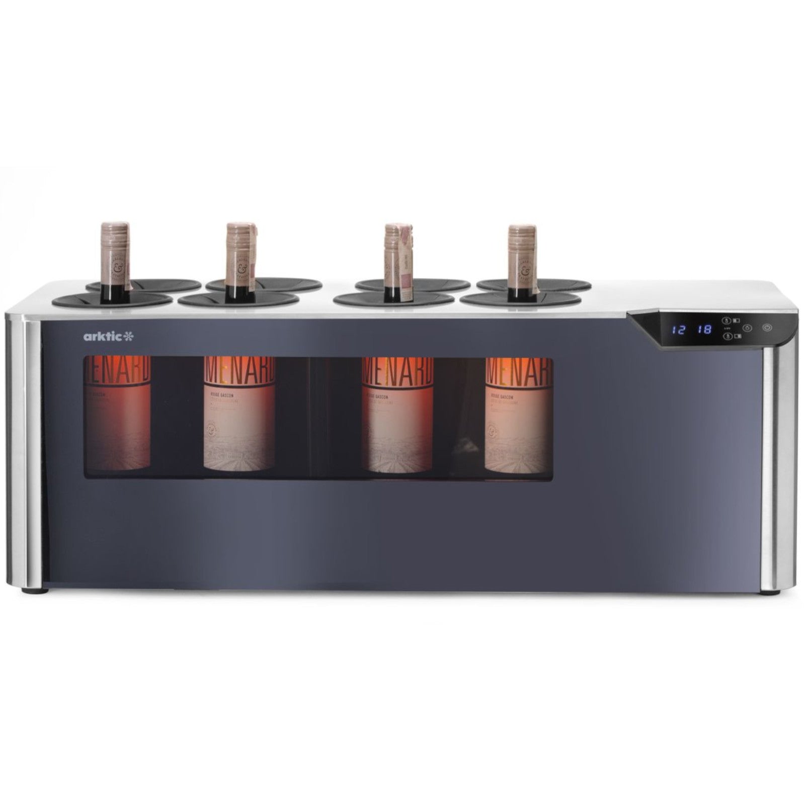 Refrigerator Accessories – Two-zone adjustable wine cooler for 8 bottles, - Carlat