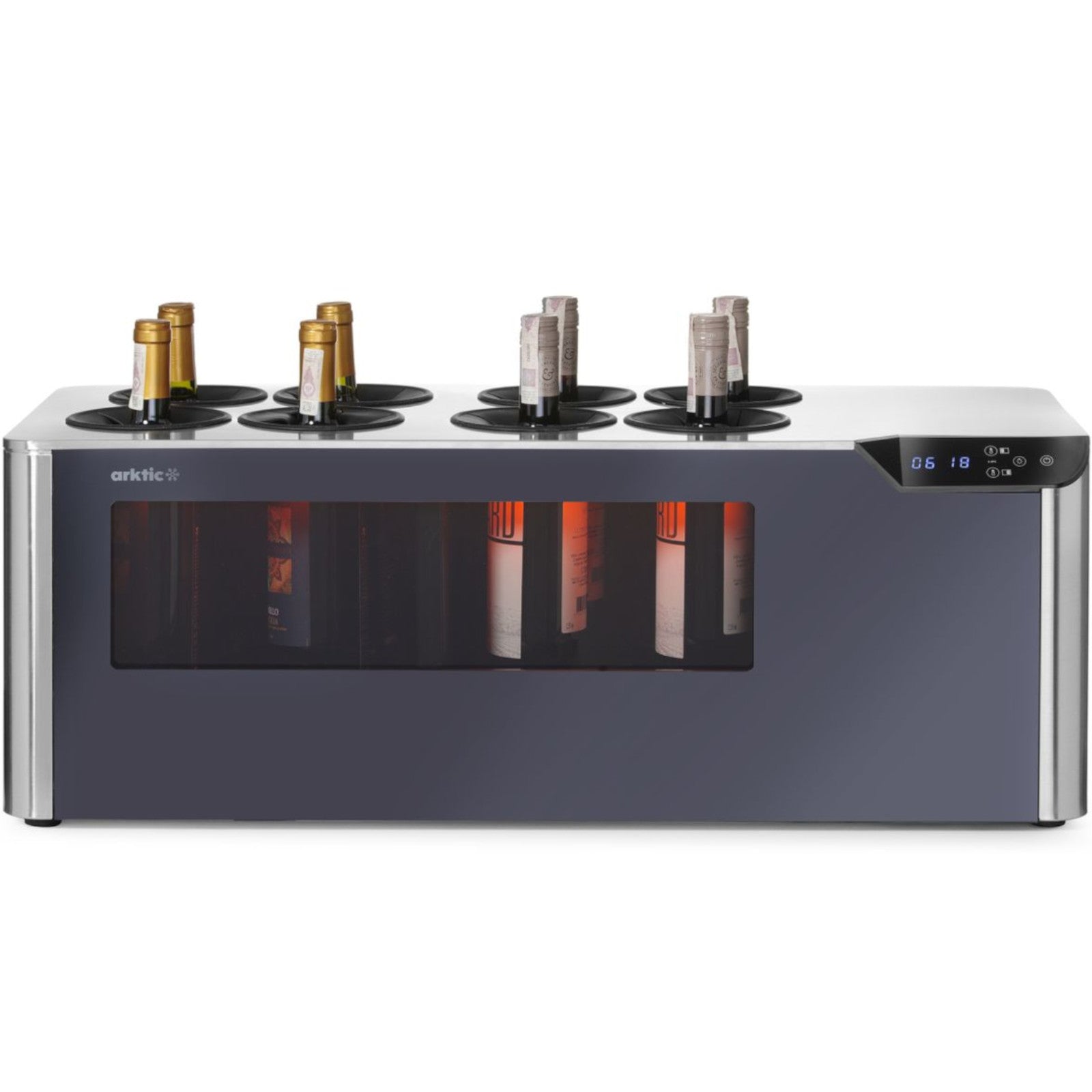 Refrigerator Accessories – Two-zone adjustable wine cooler for 8 bottles, - Carlat