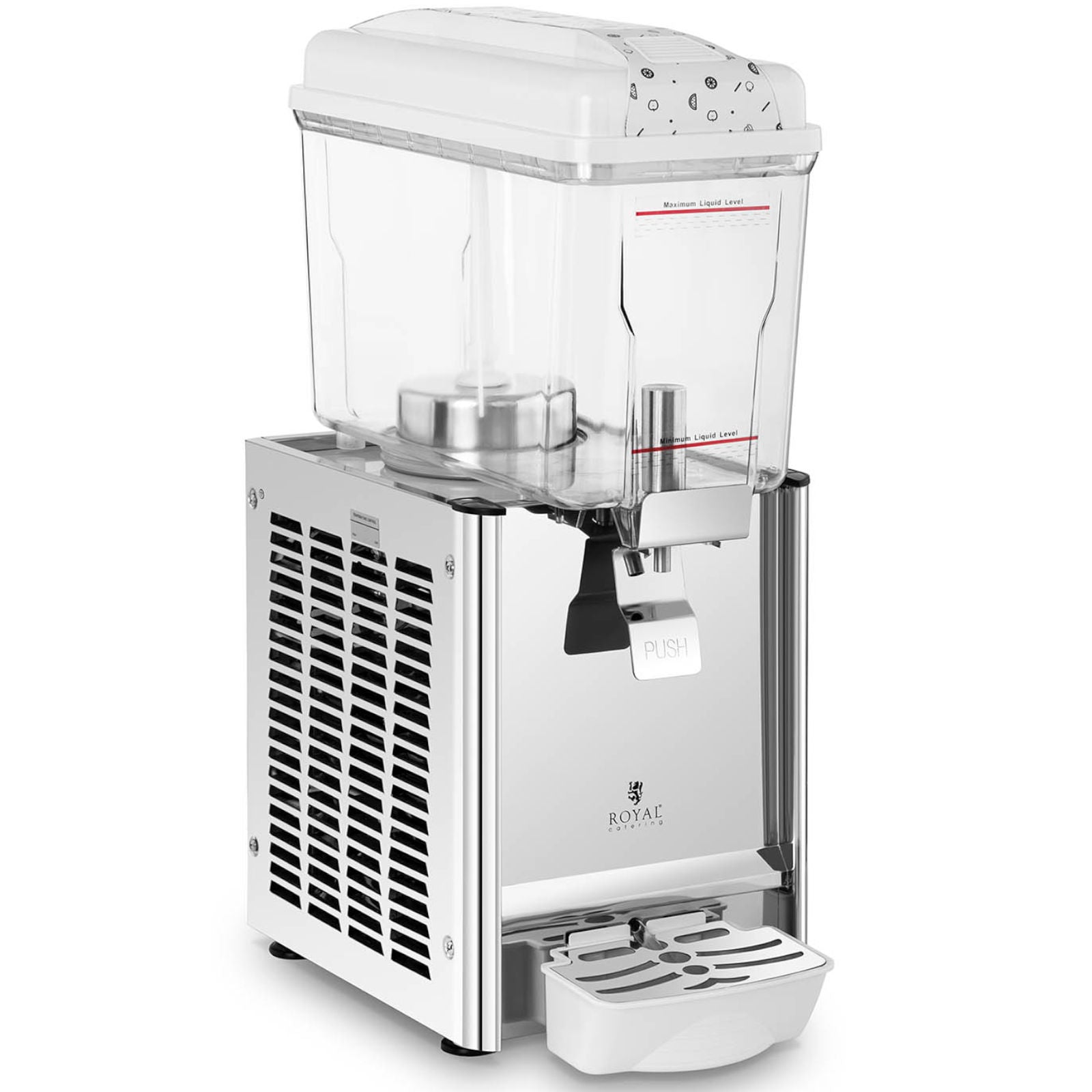 Refrigerators – Cooling dispenser for drinks, juices, cocktails with a - Carlat