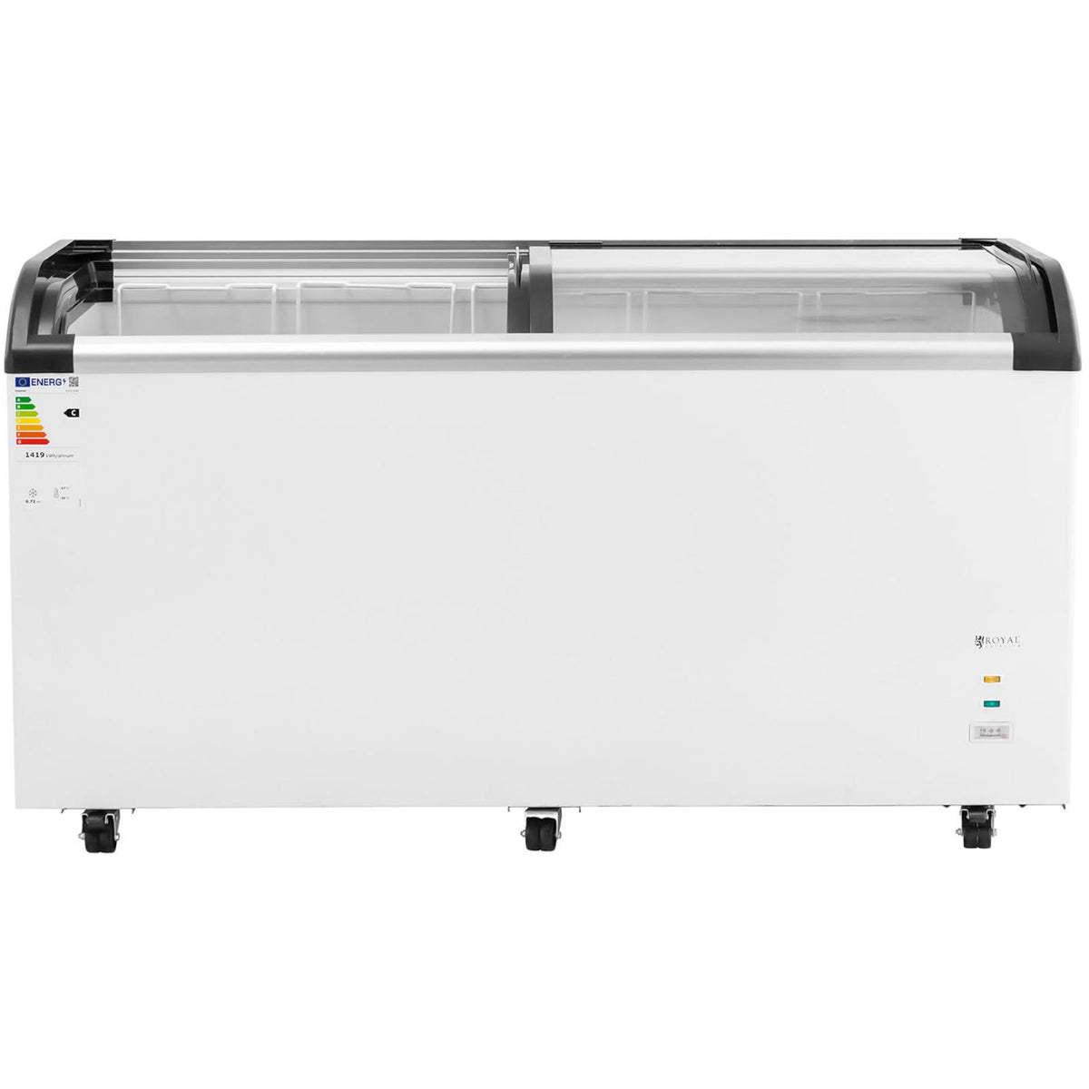 Refrigerators – Glass chest freezer for frozen ice cream, 545 - Carlat