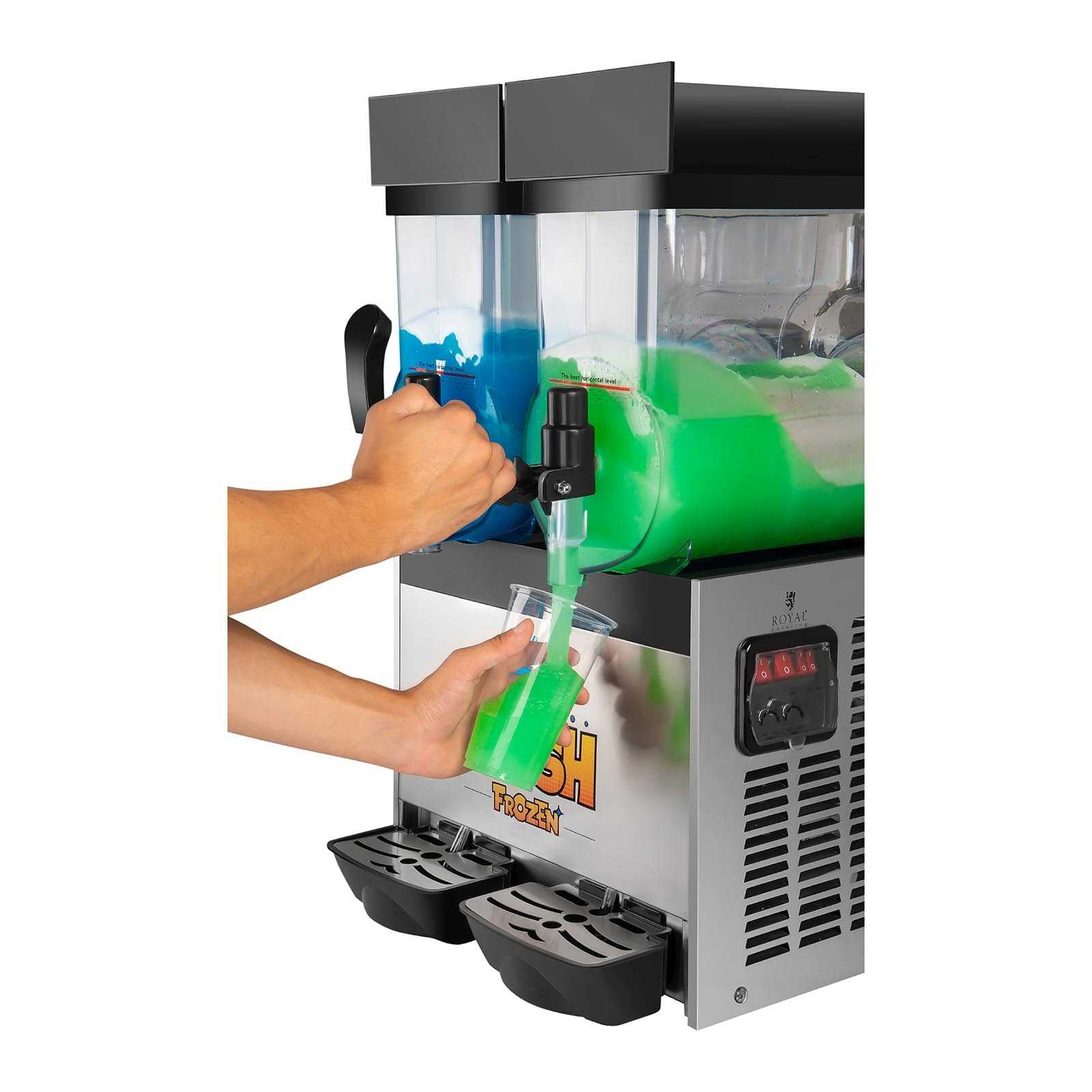 Refrigerators – Granitor dispenser, double slush granite drink device, 2x - Carlat