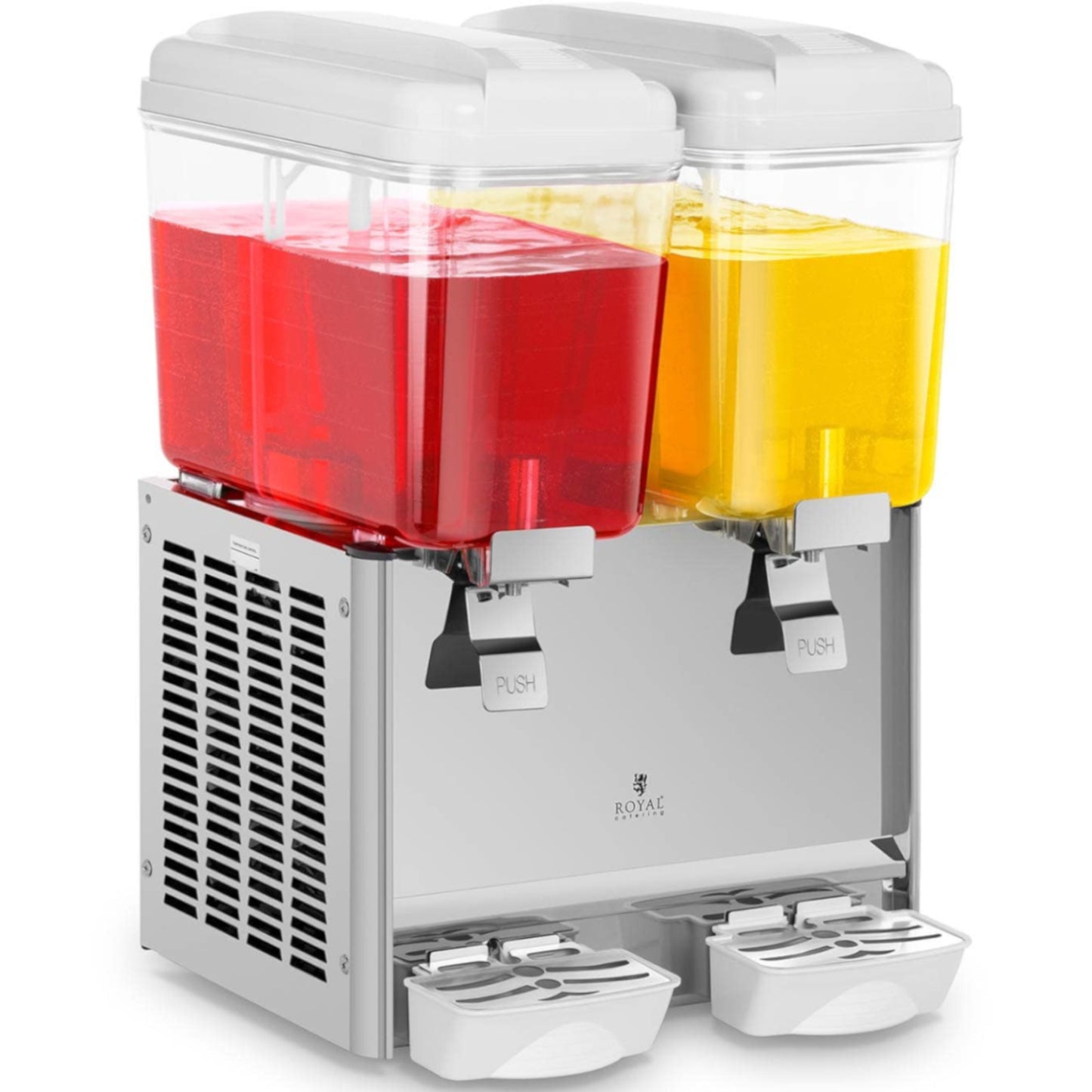 Refrigerators – Juice drink cooler dispenser, double, 2x 18L - Carlat