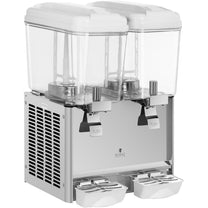 Refrigerators – Juice drink cooler dispenser, double, 2x 18L - Carlat