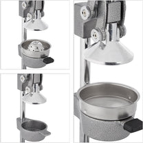 Relaxdays Manual juicer, XL orange juicer, professional fruit press, premium citrus juicer, catering quality - Carlat