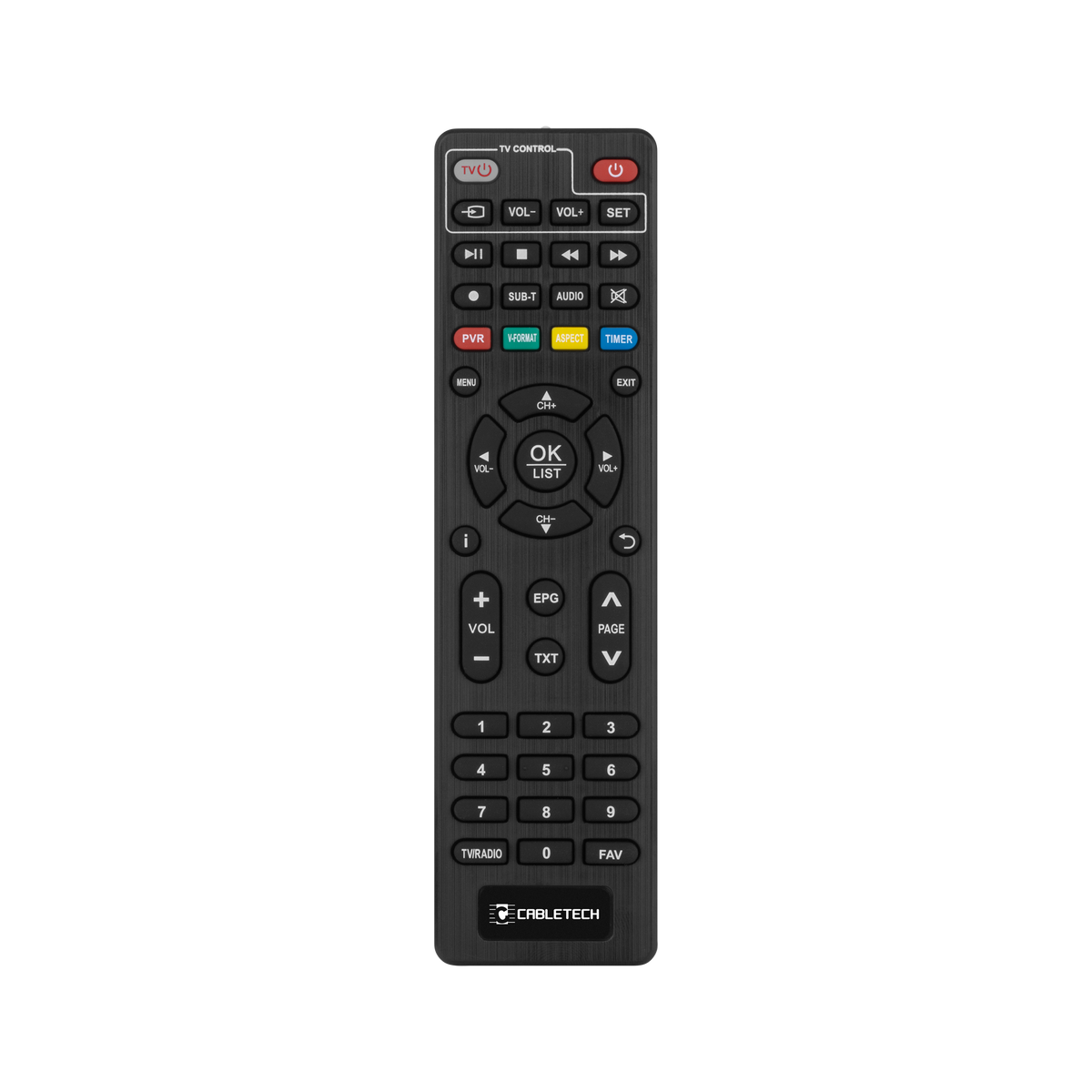 Remote controls for TV – Remote control for the URZ0338/338A tuner - Carlat