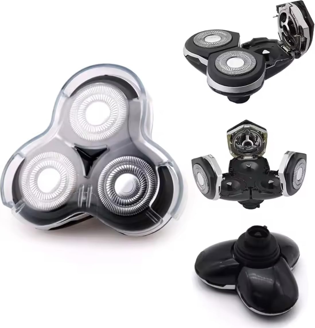 Replacement Shaver Head Accessories Compatible with Philips Norelco RQ12 RQ11 RQ10 Sensotouch 3D 1260X RQ1250 RQ1295 RQ1180 Arcitec - Carlat