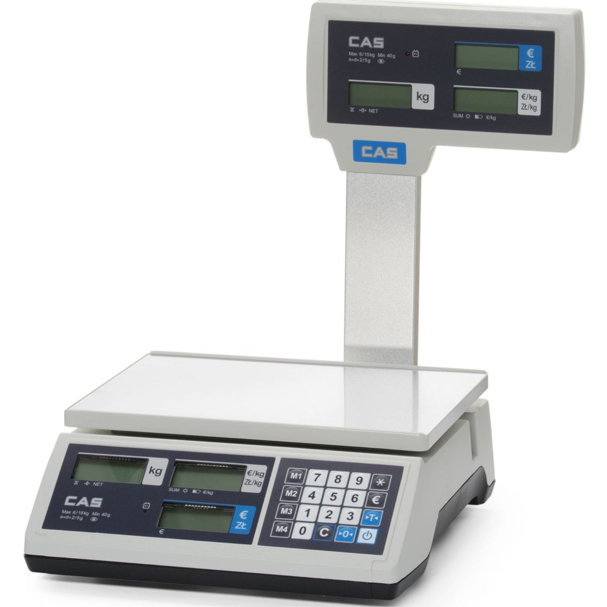 Retail – Commercial calculation scale with boom verification up to - Carlat