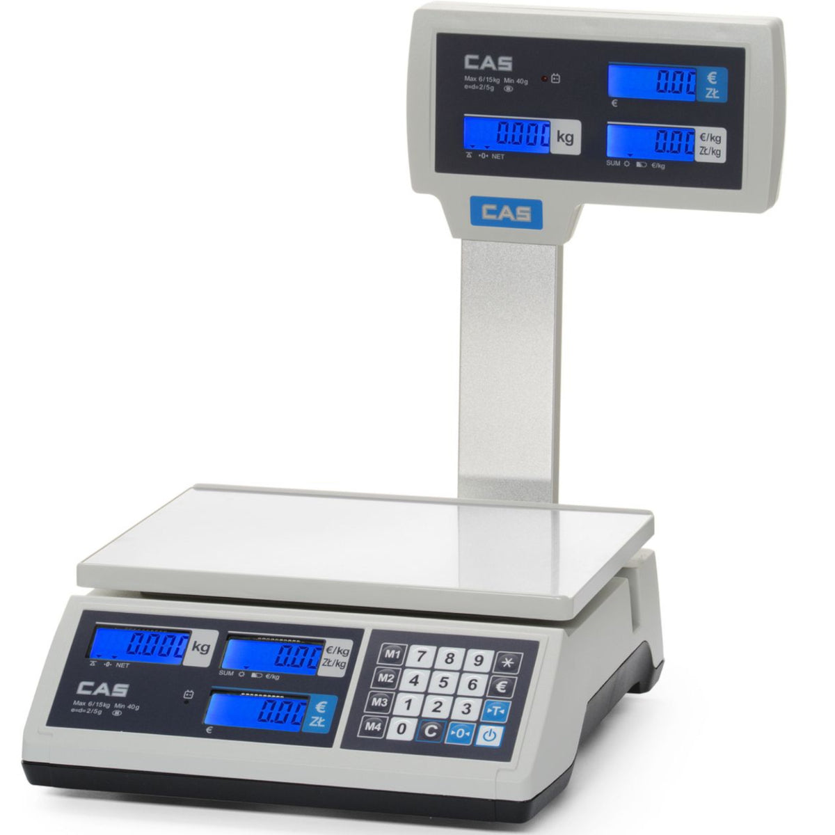 Retail – Commercial calculation scale with boom verification up to - Carlat