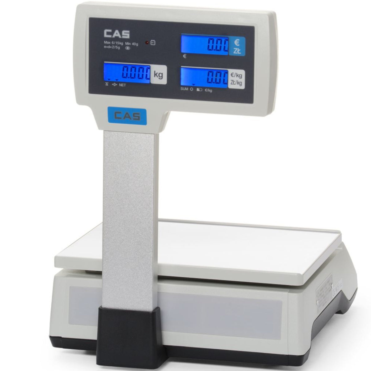 Retail – Commercial calculation scale with boom verification up to - Carlat