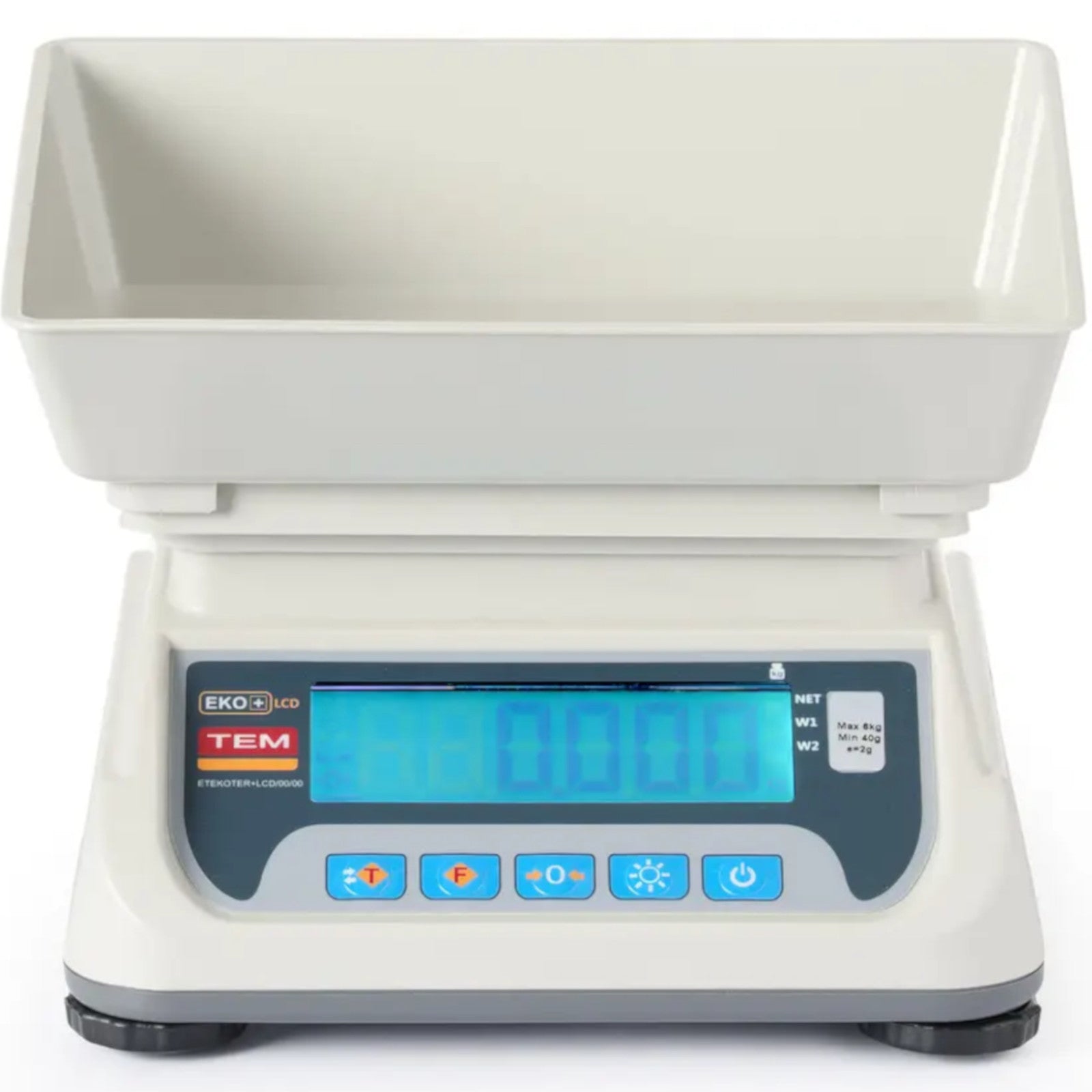 Retail – Commercial kitchen scale with verification M LCD RS232 - Carlat