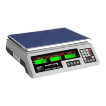 Retail – Commercial price scale, white, 35kg/g - Carlat