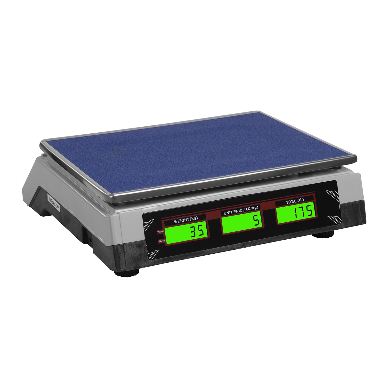 Retail – Commercial price scale, white, 35kg/g - Carlat