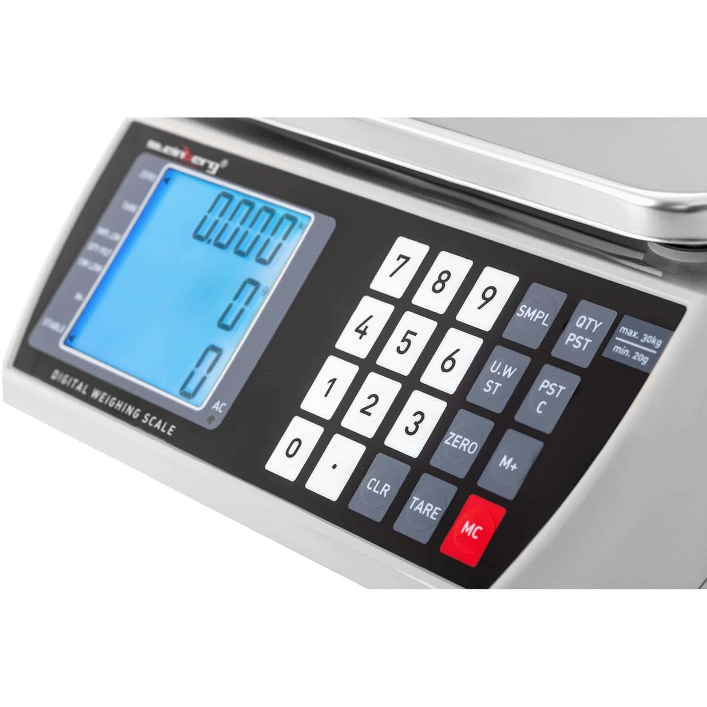 Retail – Commercial store scale counting LCD 22.3 x 17.4 - Carlat