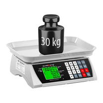 Retail – Counting grocery scale with memory and piece counting - Carlat