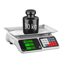 Retail – Counting grocery scale with memory and piece counting - Carlat