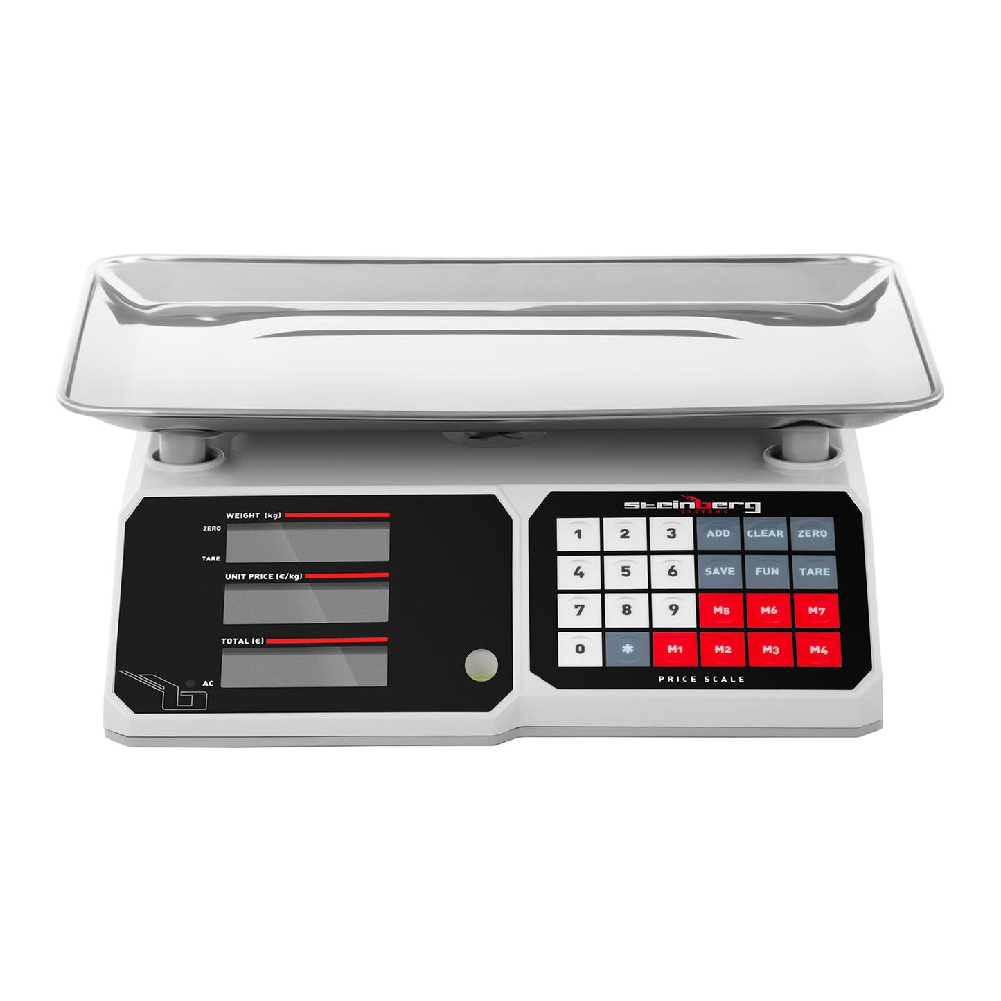 Retail – Counting grocery scale with memory and piece counting - Carlat