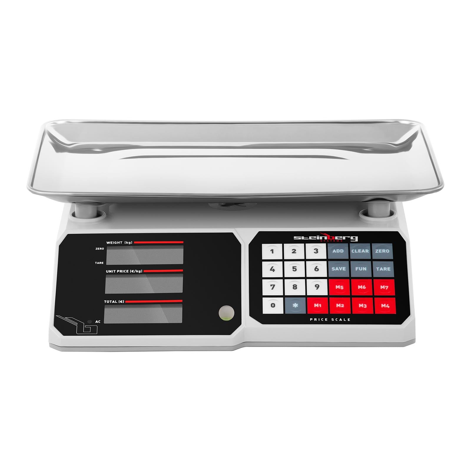 Retail – Counting grocery scale with memory and piece counting - Carlat