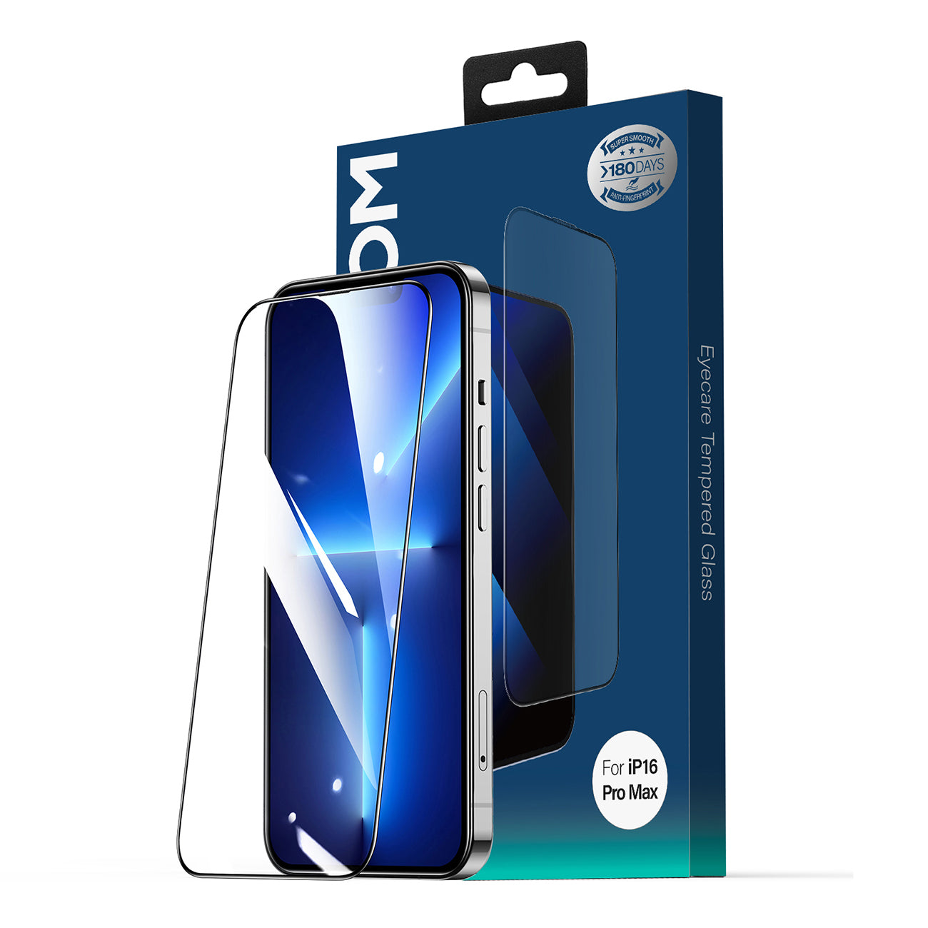 Retail Display Cases – 2.5D Black Frame Tempered Glass Anti-Blue - Carlat