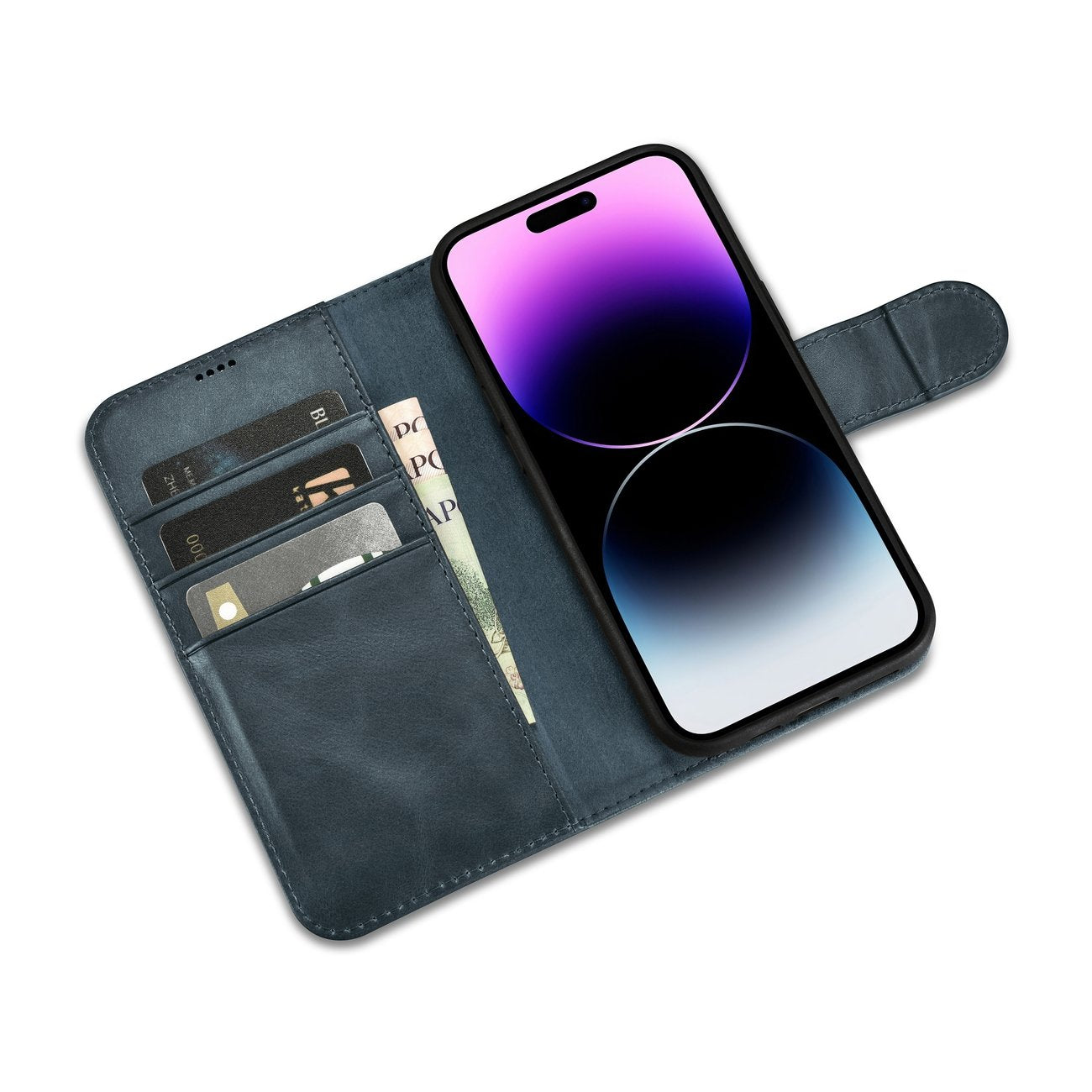 Retail Display Cases – 2in1 Leather Flip Cover iPhone 14 - Carlat