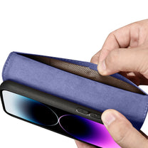 Retail Display Cases – 2in1 Leather Flip Cover iPhone 14 - Carlat