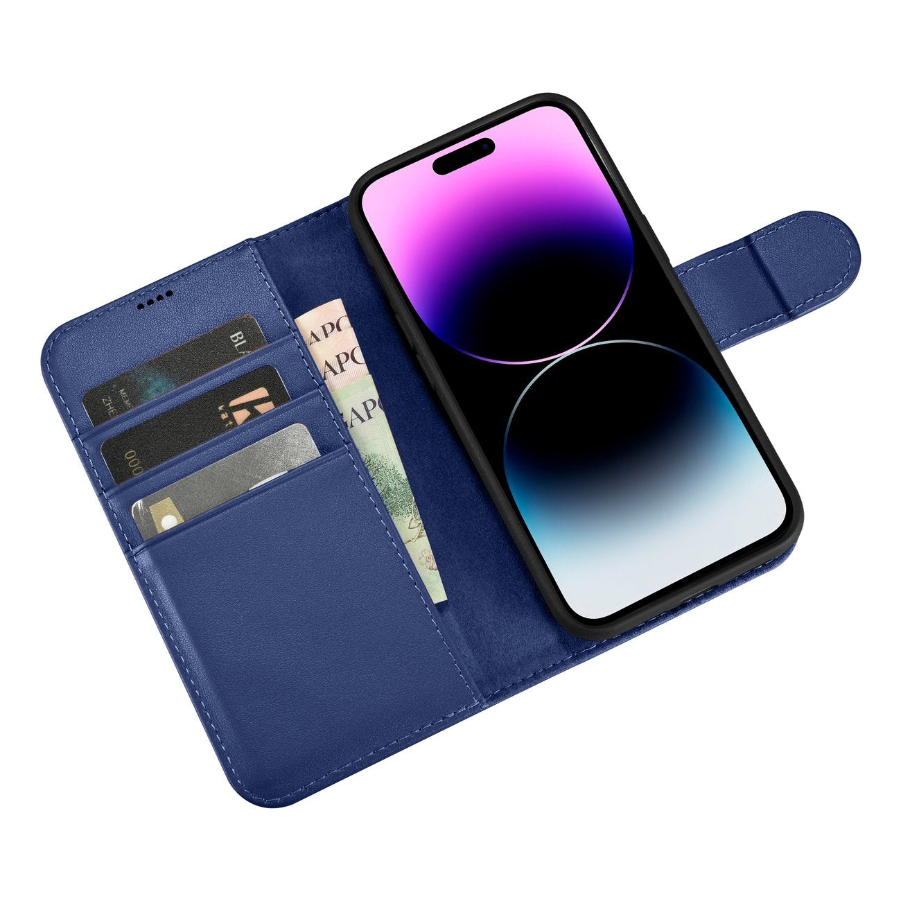 Retail Display Cases – 2in1 Leather Flip Cover iPhone 14 - Carlat