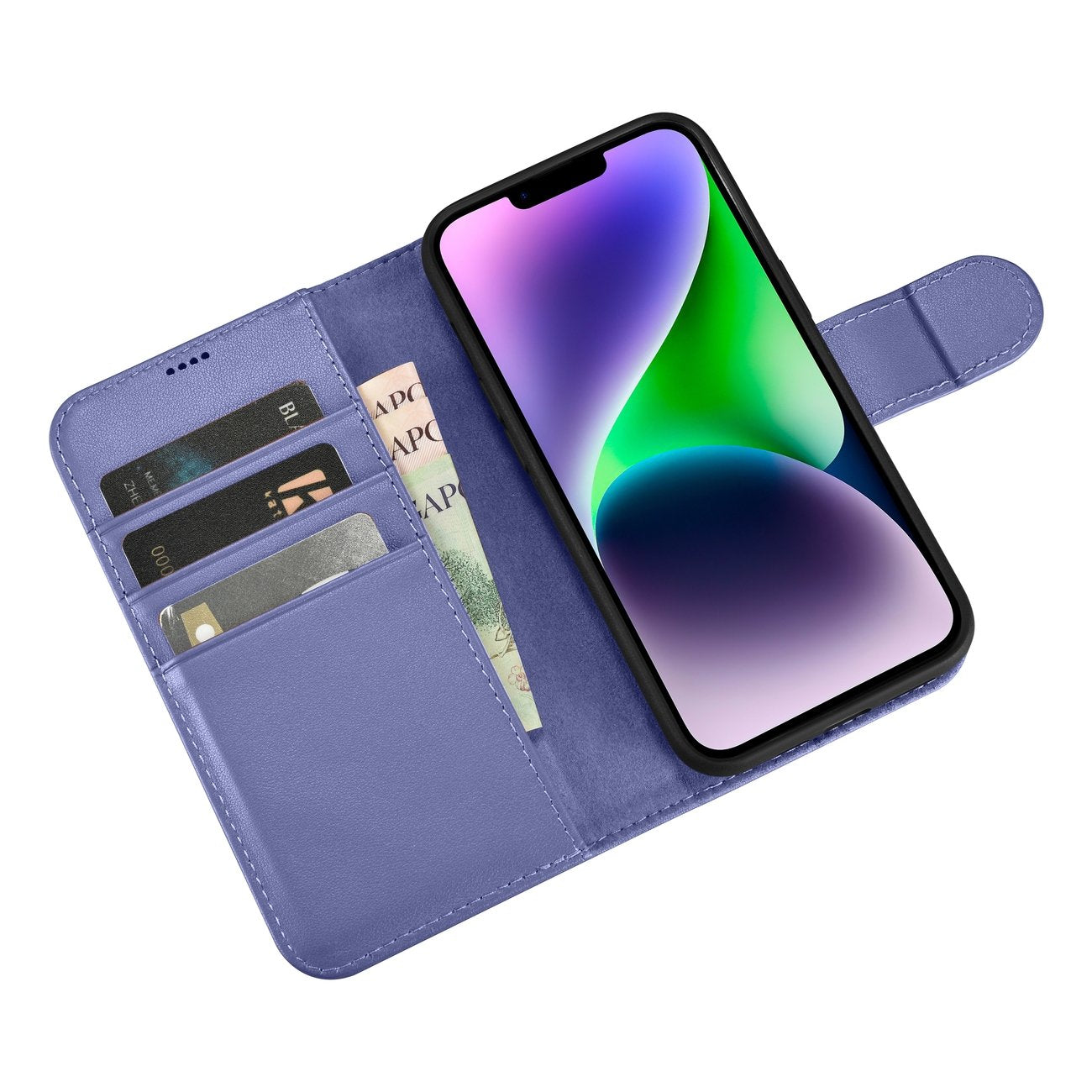 Retail Display Cases – 2in1 Leather Flip Cover iPhone 14 - Carlat