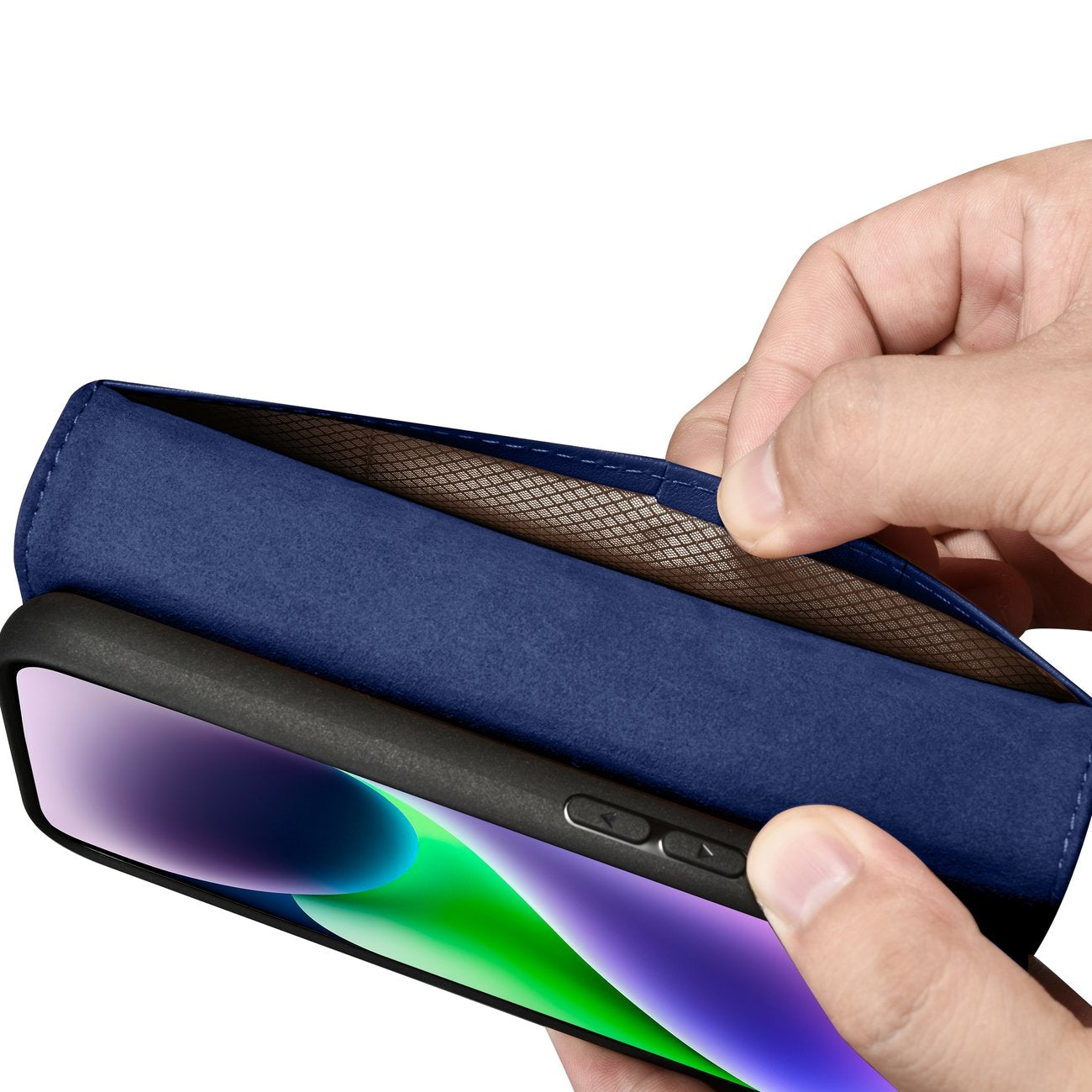 Retail Display Cases – 2in1 Leather Flip Cover iPhone 14 - Carlat