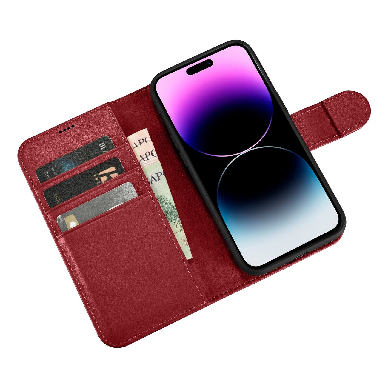 Retail Display Cases – 2in1 Leather Flip Cover iPhone 14 - Carlat