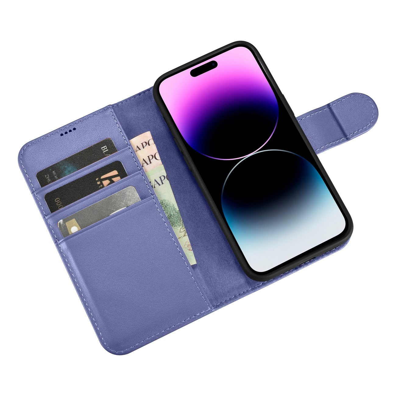 Retail Display Cases – 2in1 Leather Flip Cover iPhone 14 - Carlat