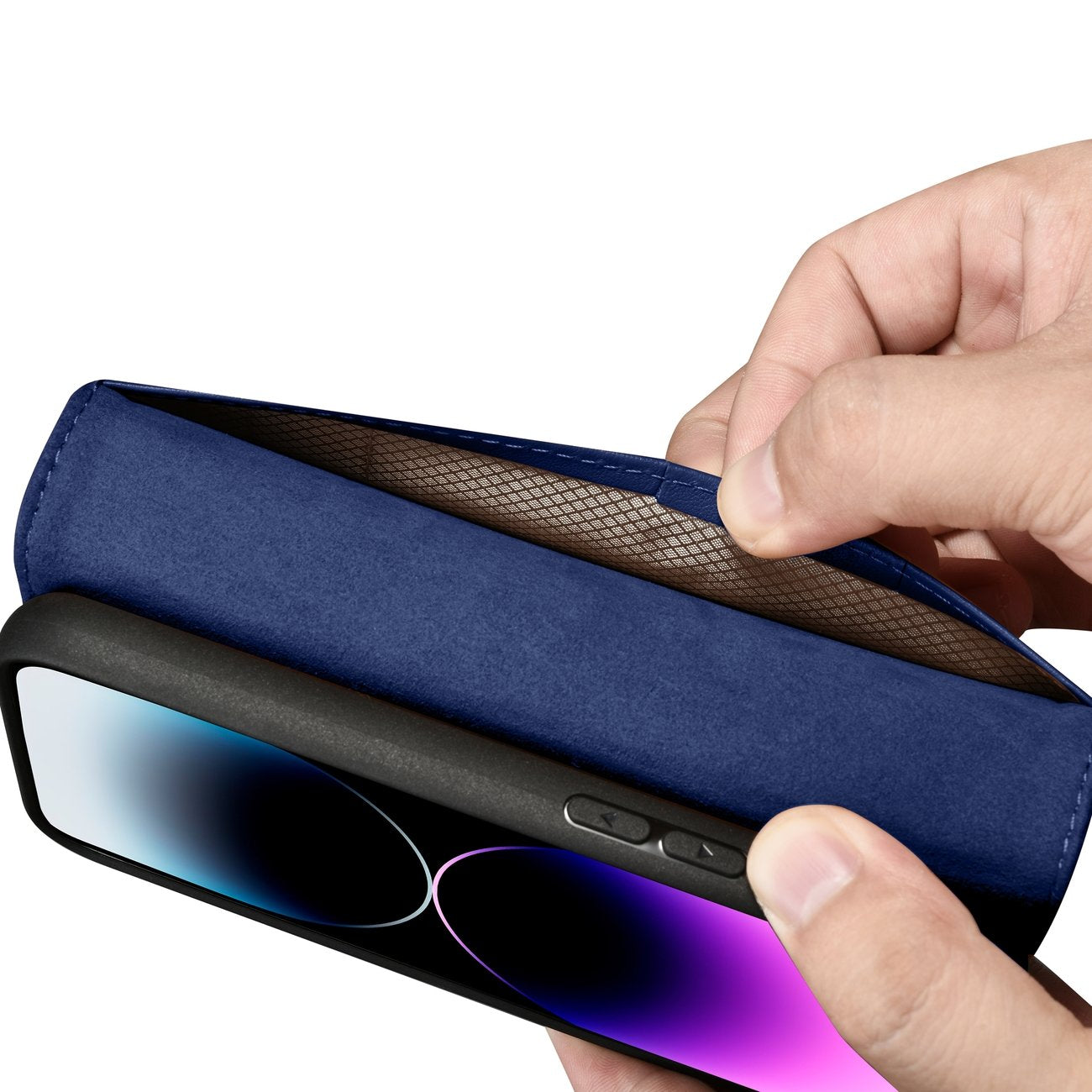 Retail Display Cases – 2in1 Leather Flip Cover iPhone 14 - Carlat