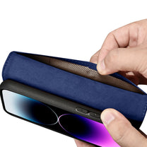 Retail Display Cases – 2in1 Leather Flip Cover iPhone 14 - Carlat