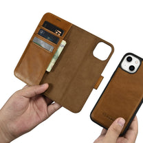Retail Display Cases – 2in1 Leather Flip Cover iPhone 14 - Carlat