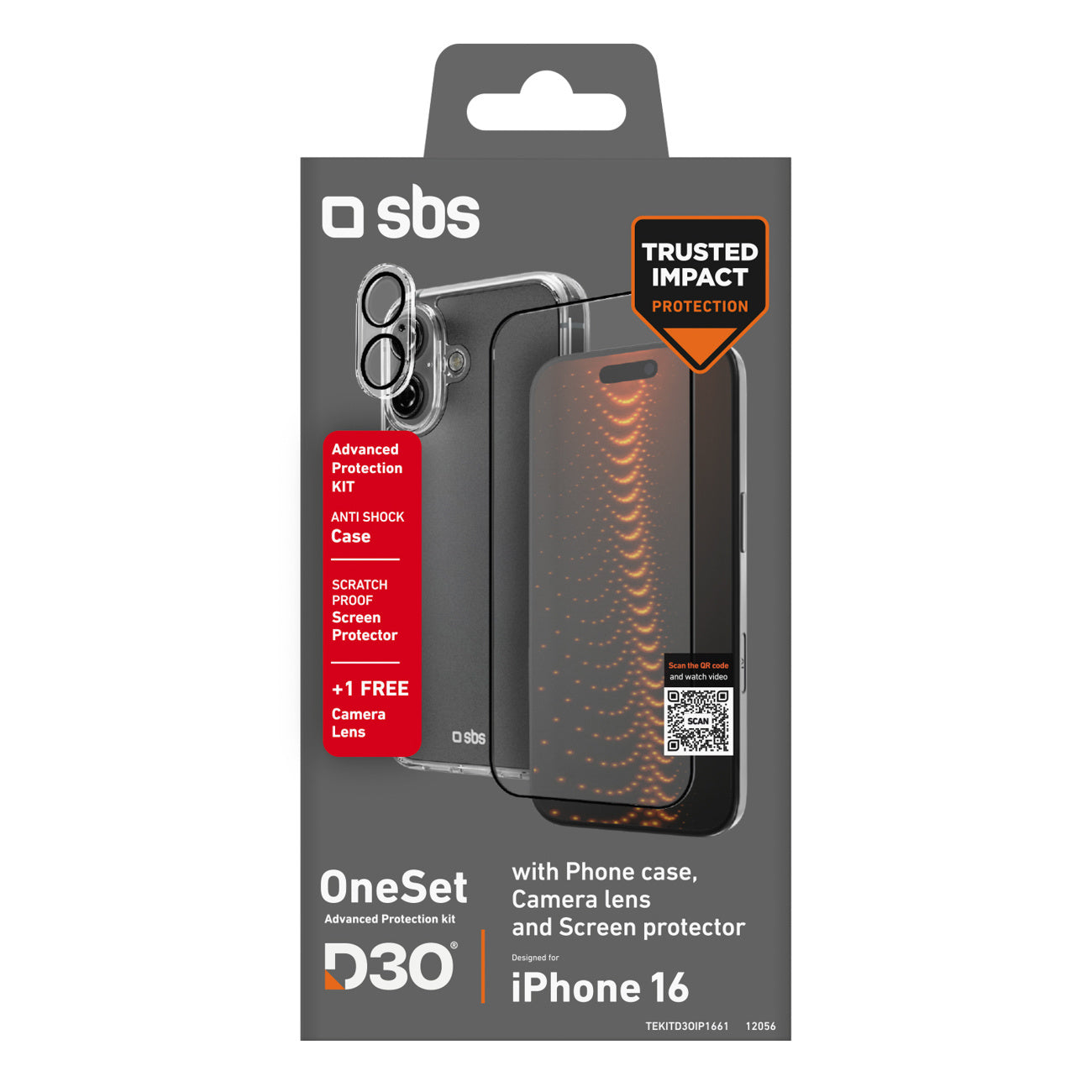 Retail Display Cases – 3in1 protective set for iPhone 16, - Carlat