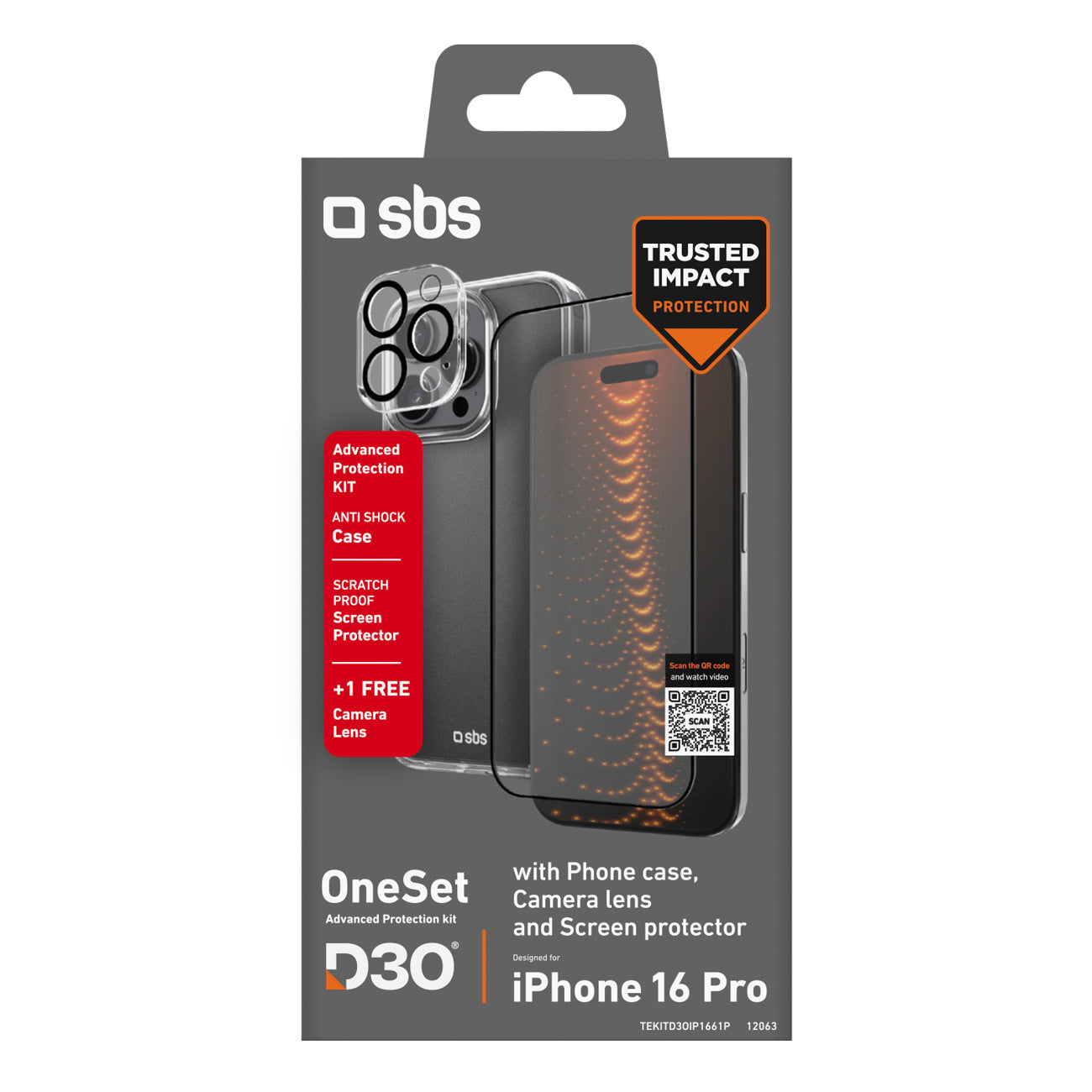 Retail Display Cases – 3in1 protective set for iPhone 16 - Carlat