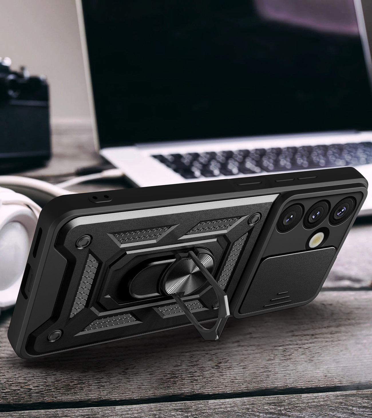 Retail Display Cases – Armored Case with Camera Protector Stand - Carlat