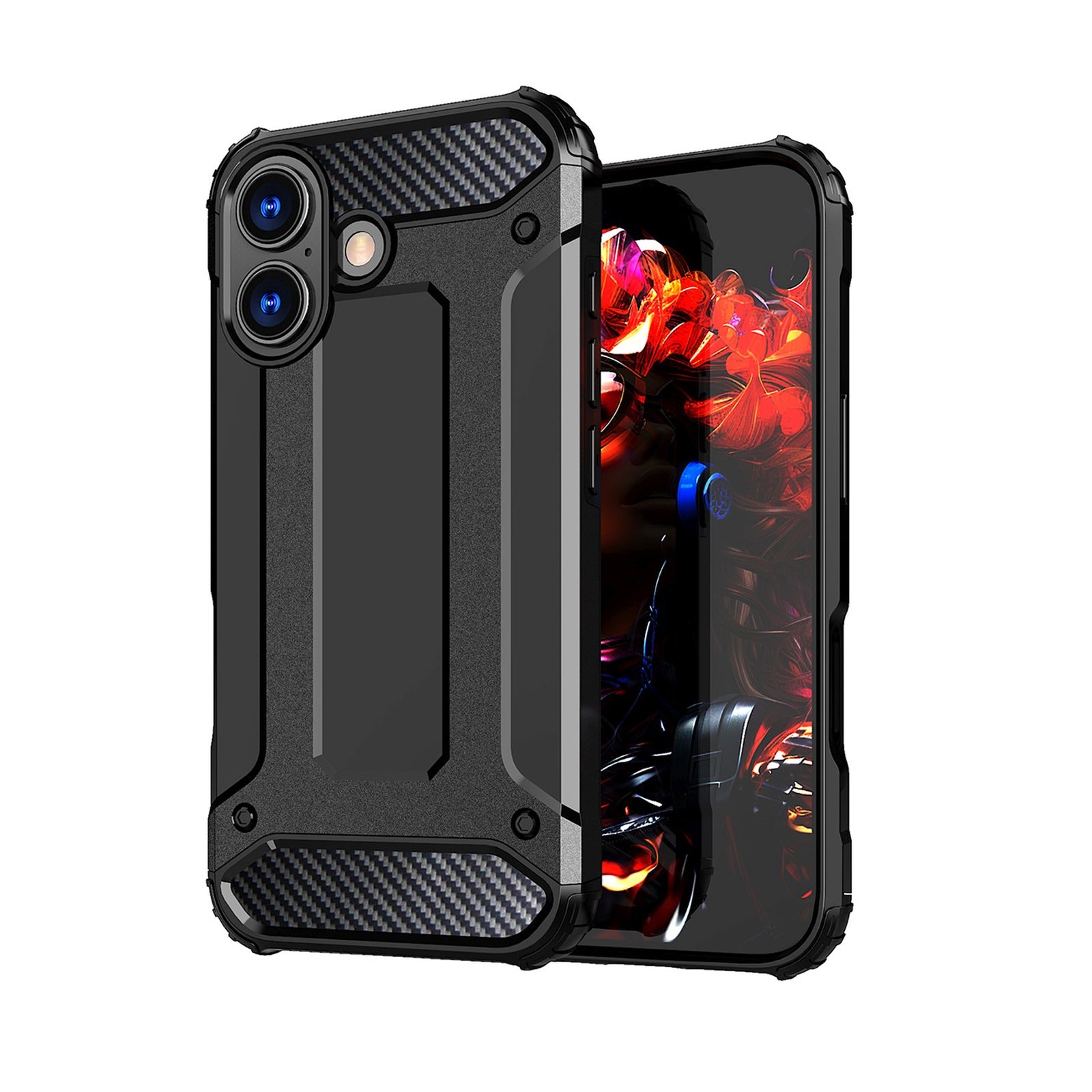 Retail Display Cases – Armored case for iPhone 17 Hybrid - Carlat