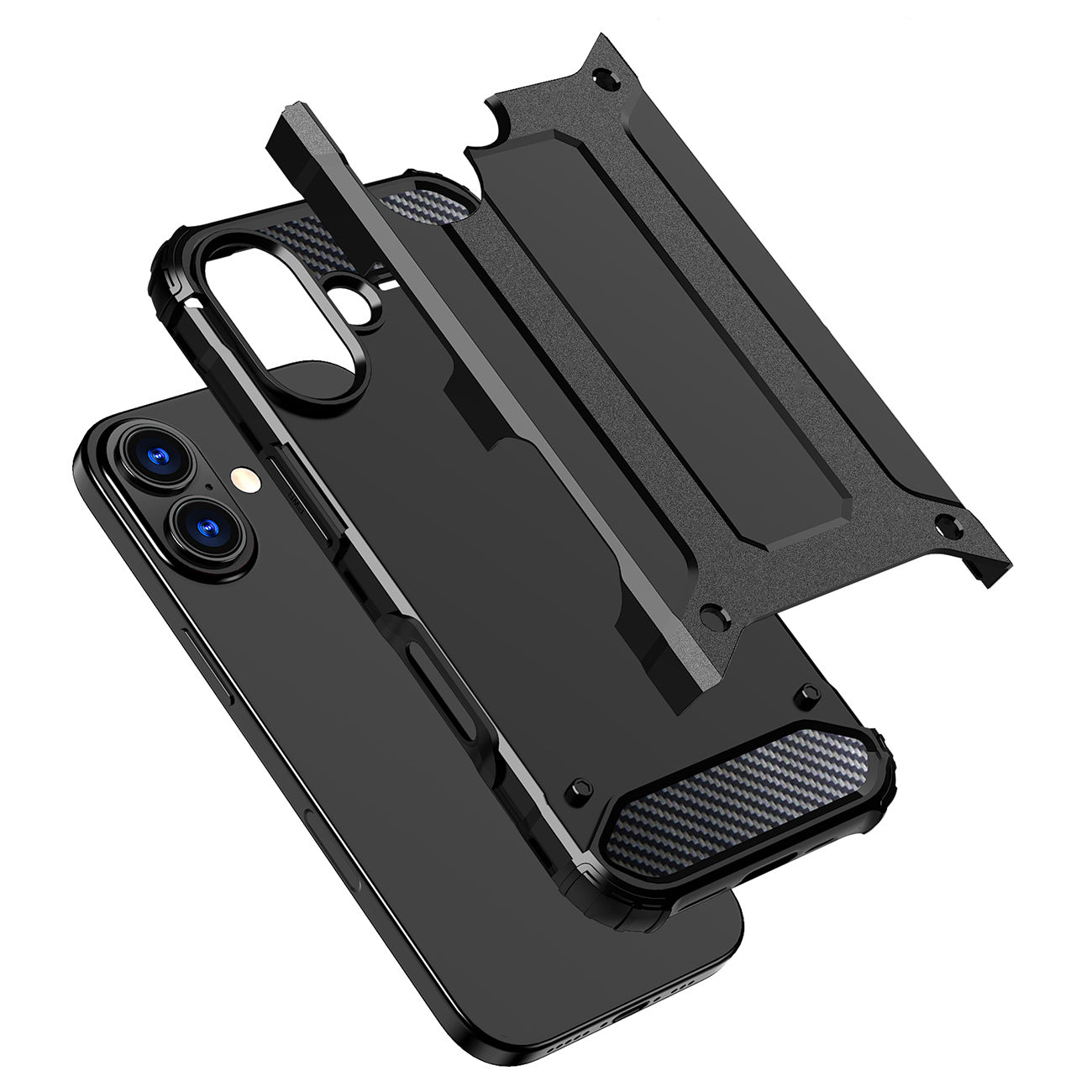 Retail Display Cases – Armored case for iPhone 17 Hybrid - Carlat