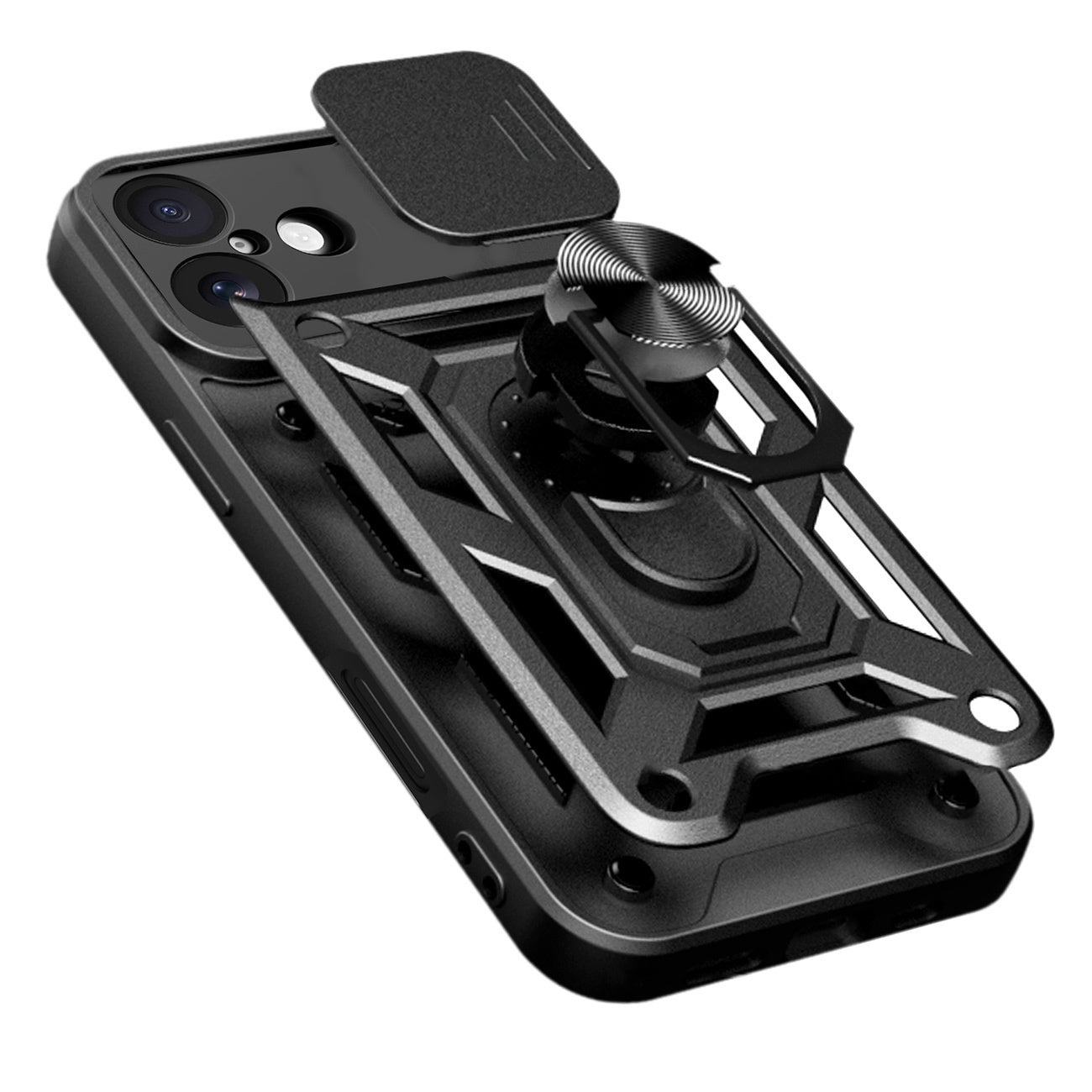 Retail Display Cases – Armored case with camera cover stand - Carlat