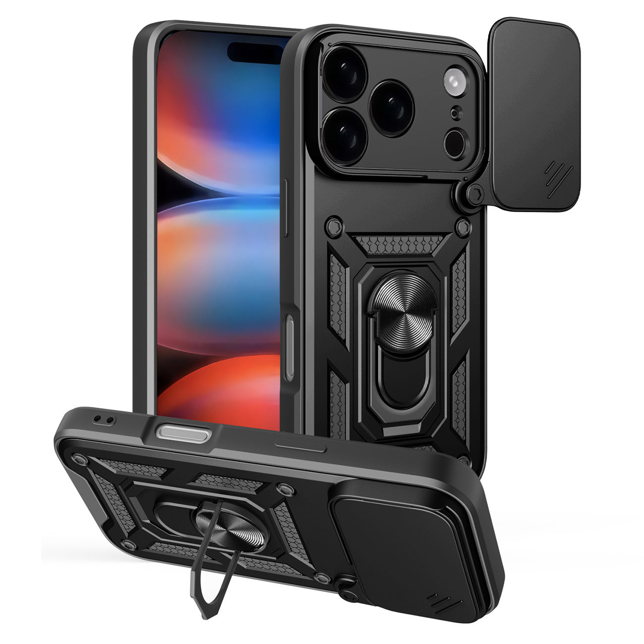 Retail Display Cases – Armored case with camera cover stand - Carlat