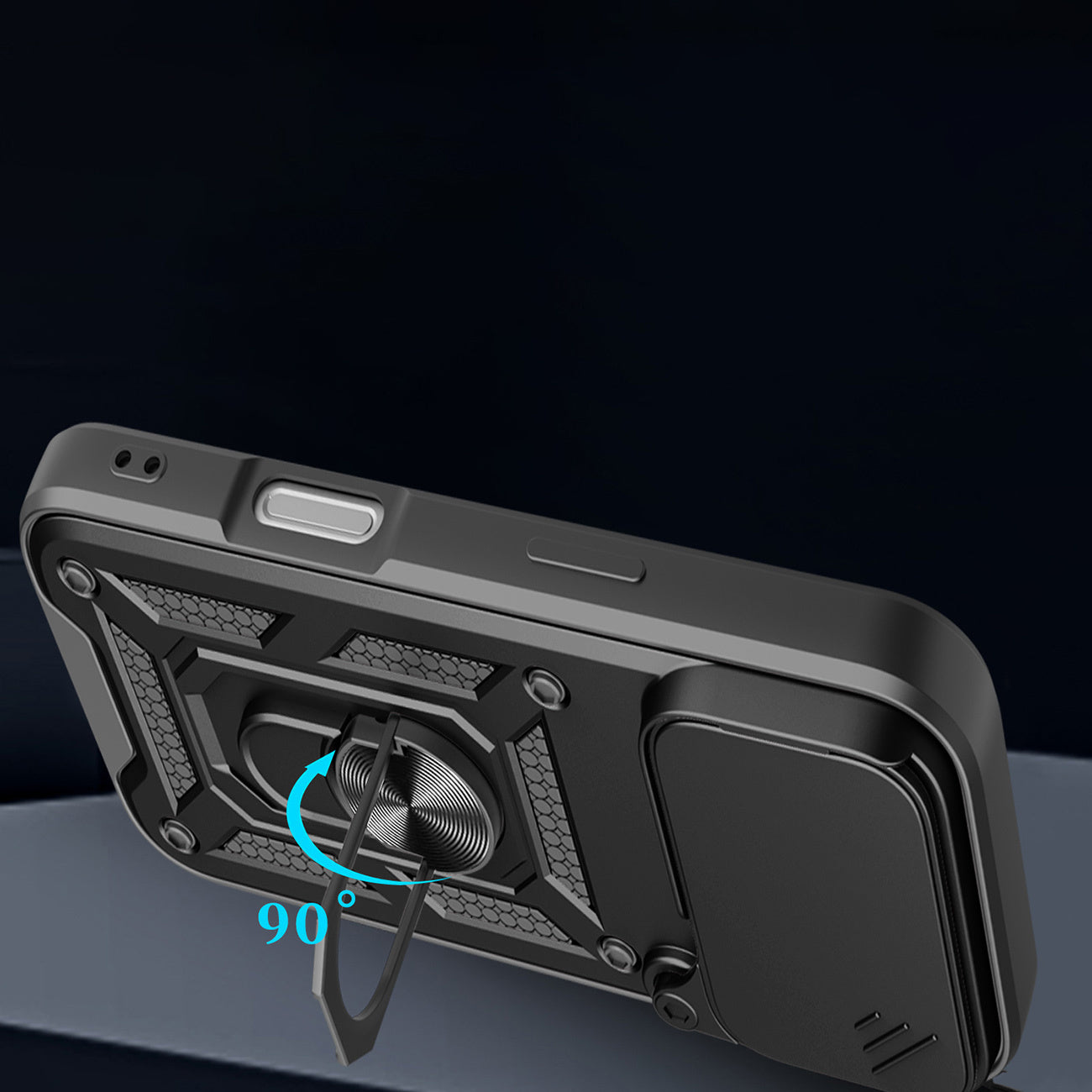 Retail Display Cases – Armored case with camera cover stand - Carlat