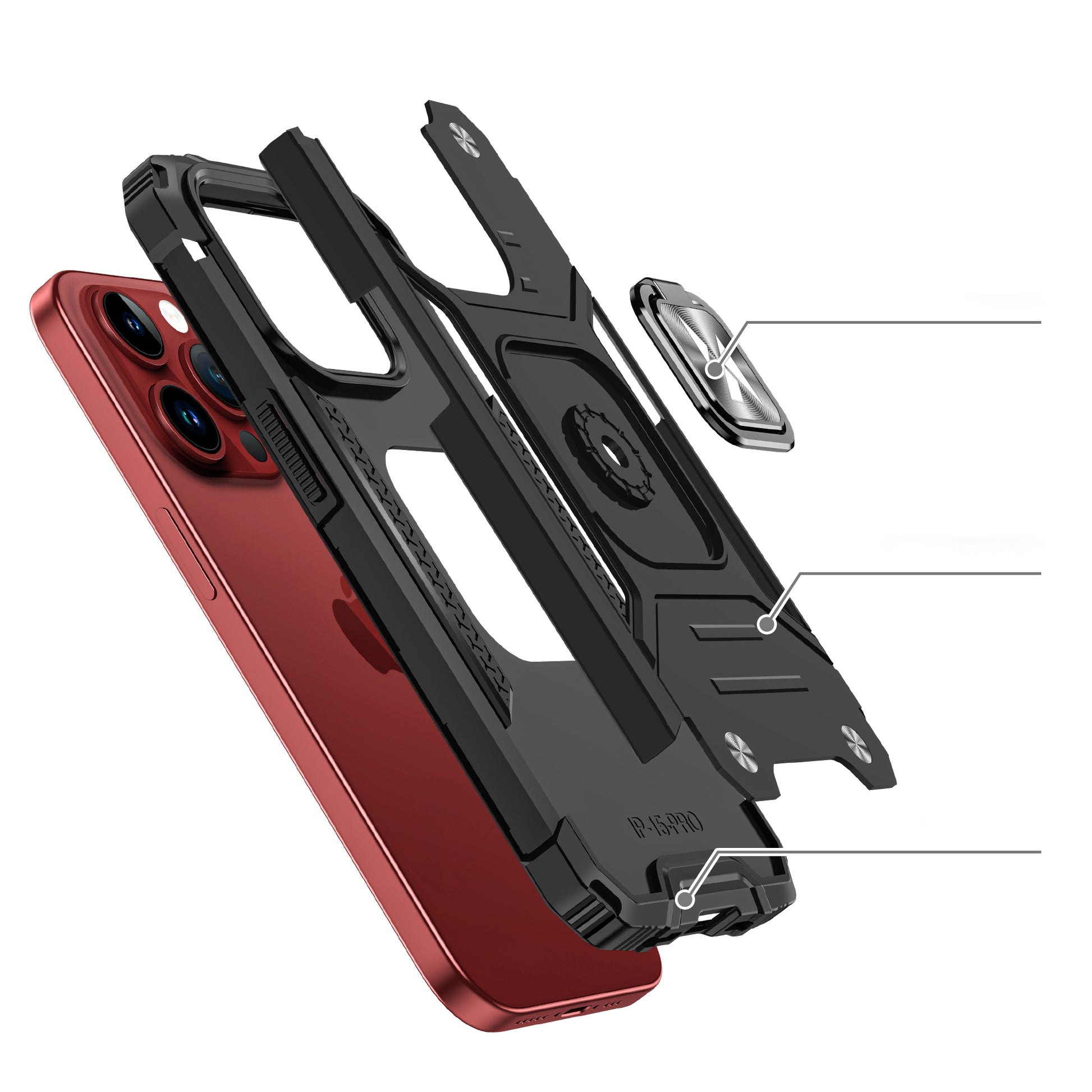 Retail Display Cases – Armored case with finger holder for - Carlat