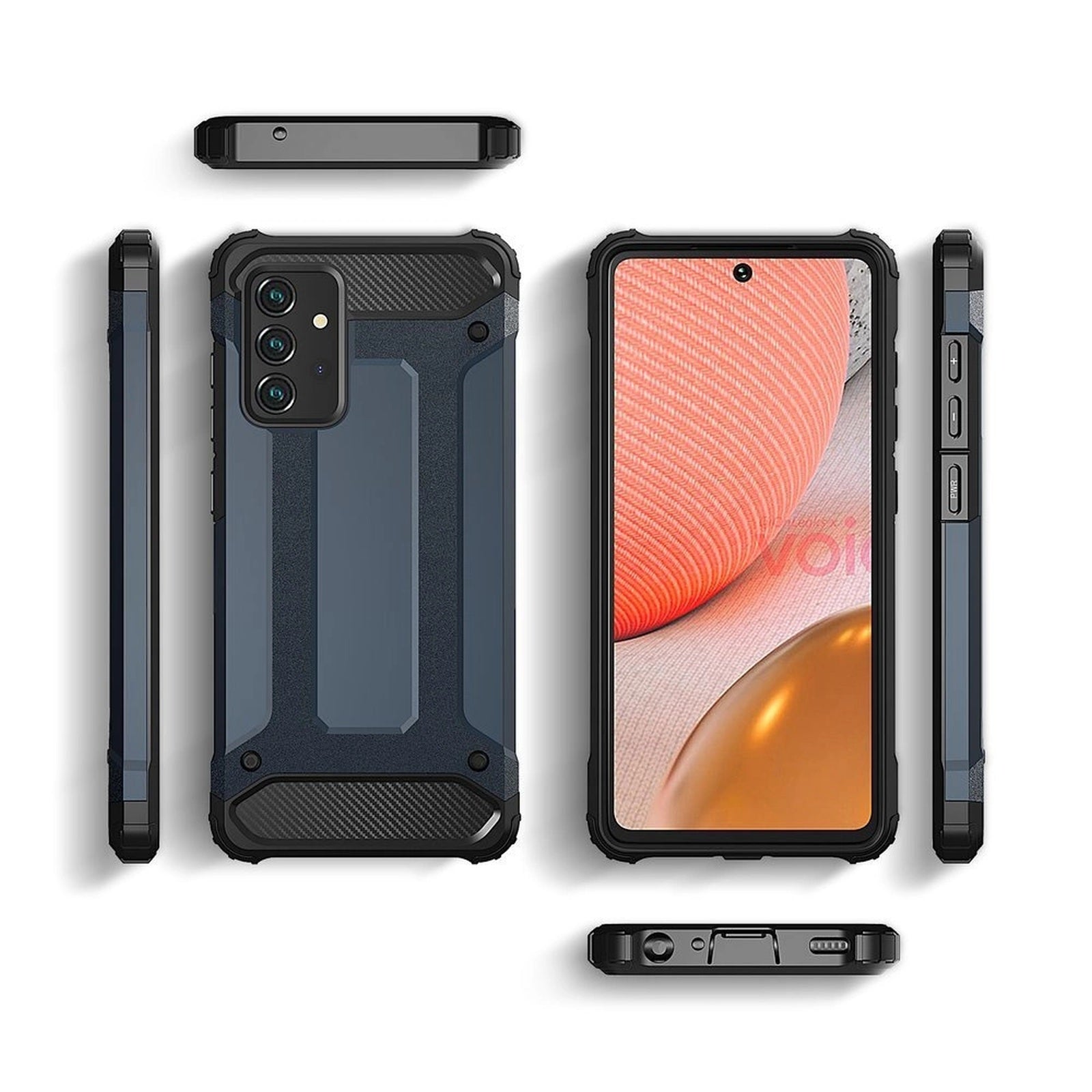 Retail Display Cases – Armored hybrid case cover for Samsung - Carlat
