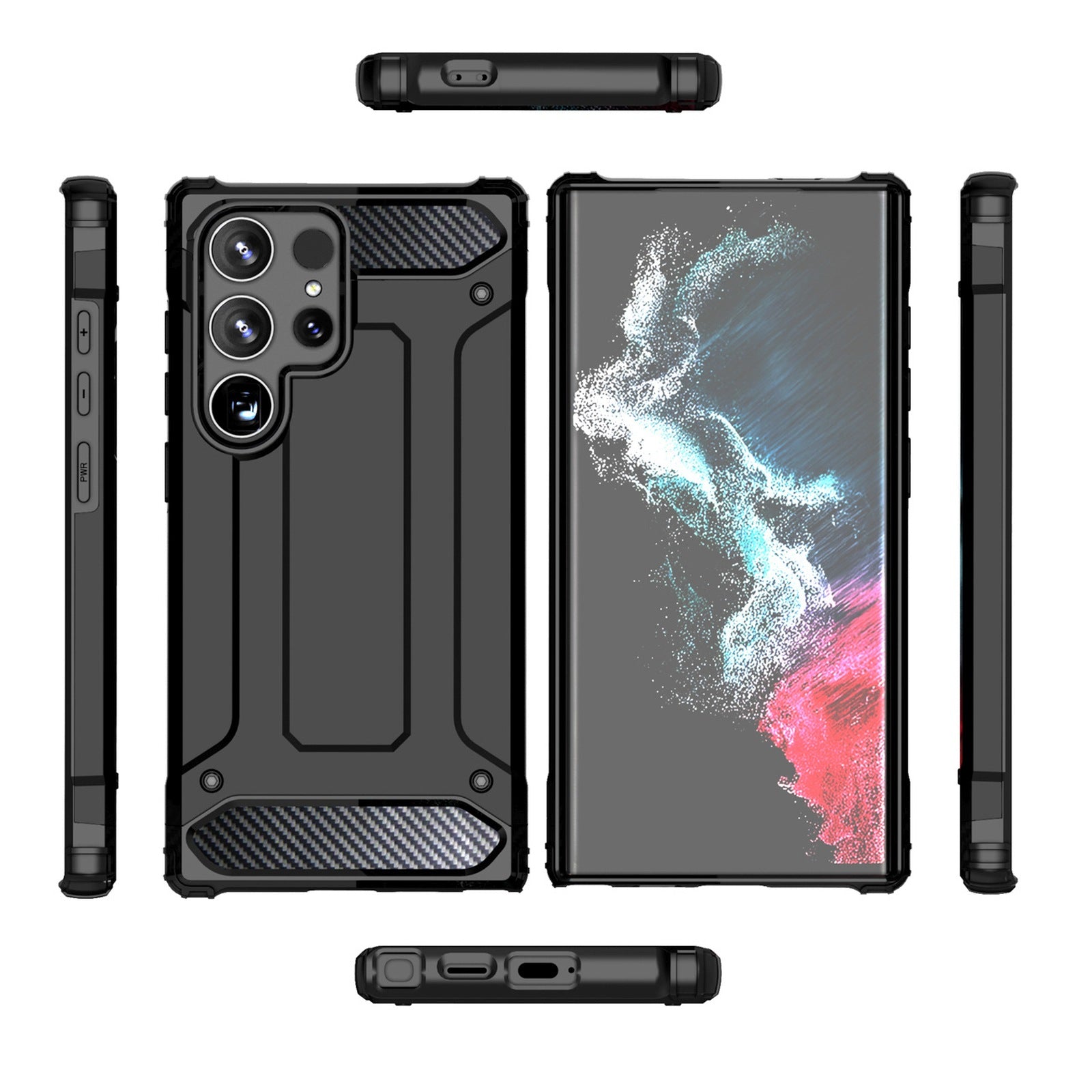 Retail Display Cases – Armored hybrid case for Samsung Galaxy - Carlat