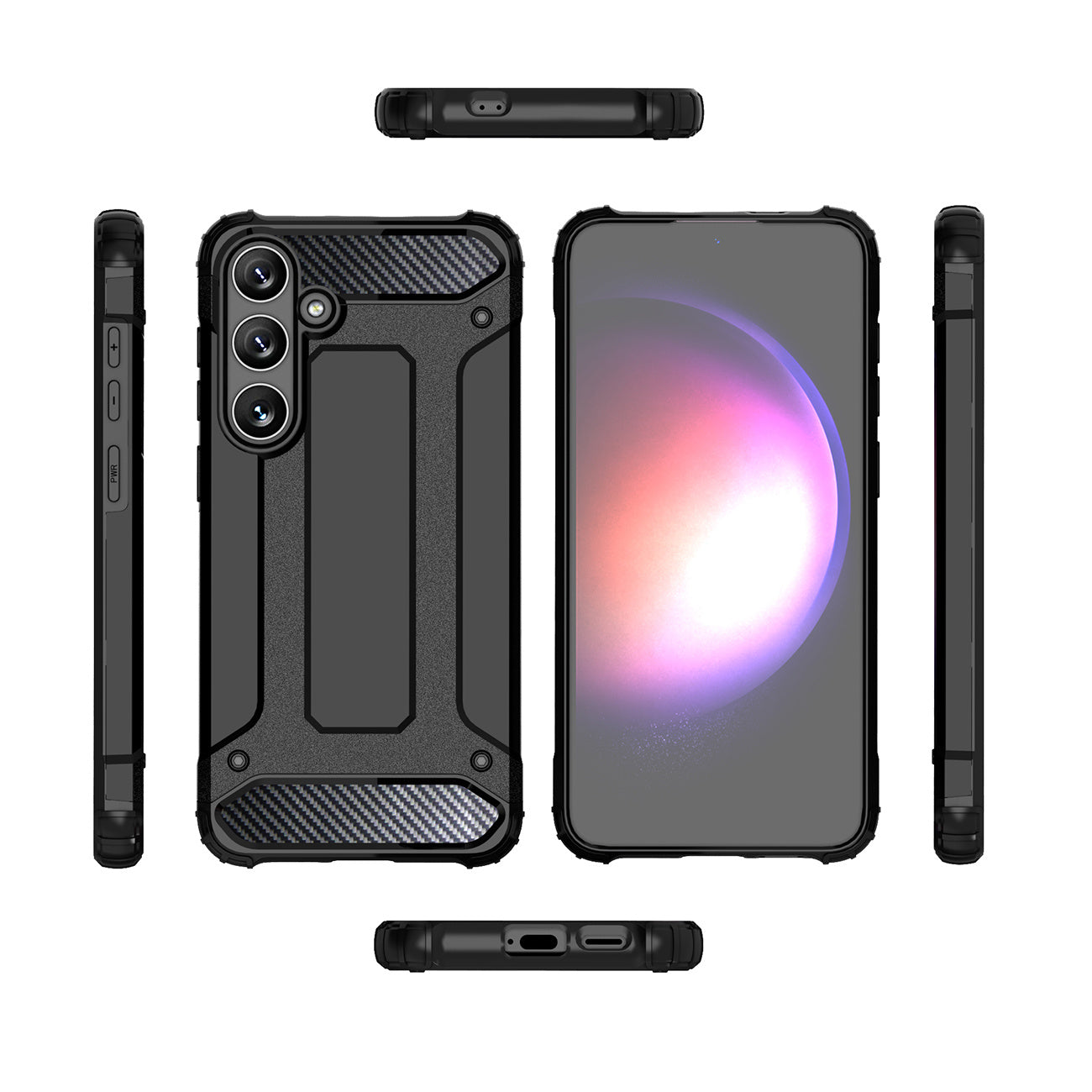 Retail Display Cases – Armored hybrid case for Samsung Galaxy - Carlat