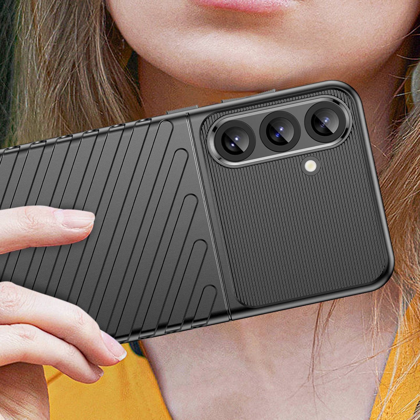 Retail Display Cases – Armored silicone case for Samsung Galaxy - Carlat